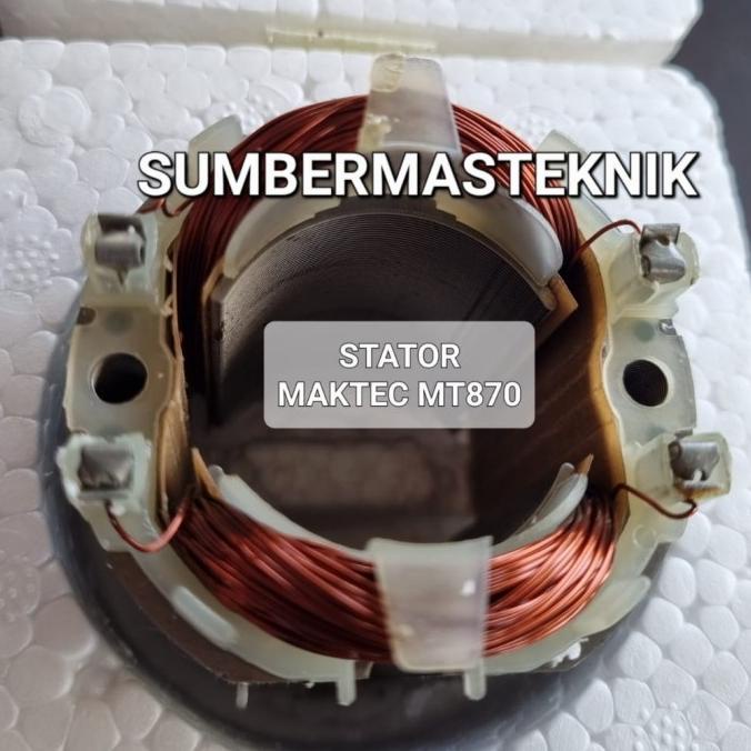 STATOR 8701 MAKITA BANTALAN MESIN BOR MAKITA 8701 BULL RIBKAMASYA0