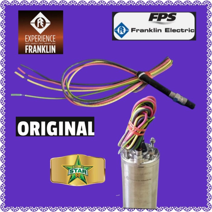 For Sale Kabel Power Soket Pompa Satelit Franklin Usa 1Hp Orginal 1.5Hp 0.5Hp Original