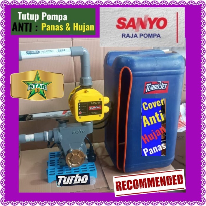 New 1Set Cover Pompa Sumur Dangkal Booster Apc Leo Aksm 750 350 Otomatis Harga Khusus