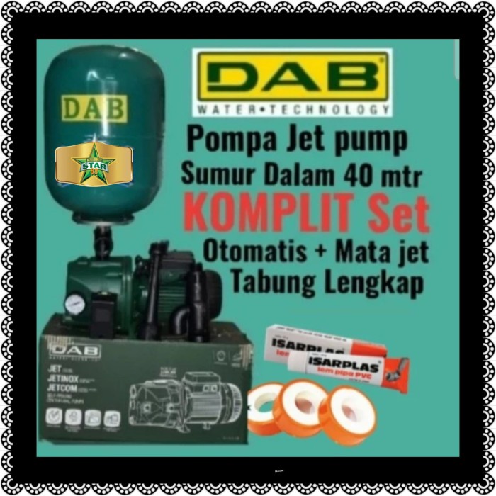 For Sale Pompa Air Jet Pump Italy 40 Meter Mdl Jd Basic 3 Jpd 4-47 Grundfos 30 New Original