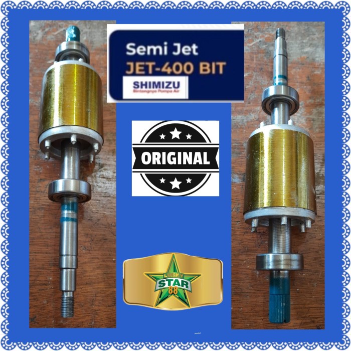 Terbaru As Dinamo Pompa Air Semi Jet 400 Bit Shimizu Semijet Pump 400Bit Diskon