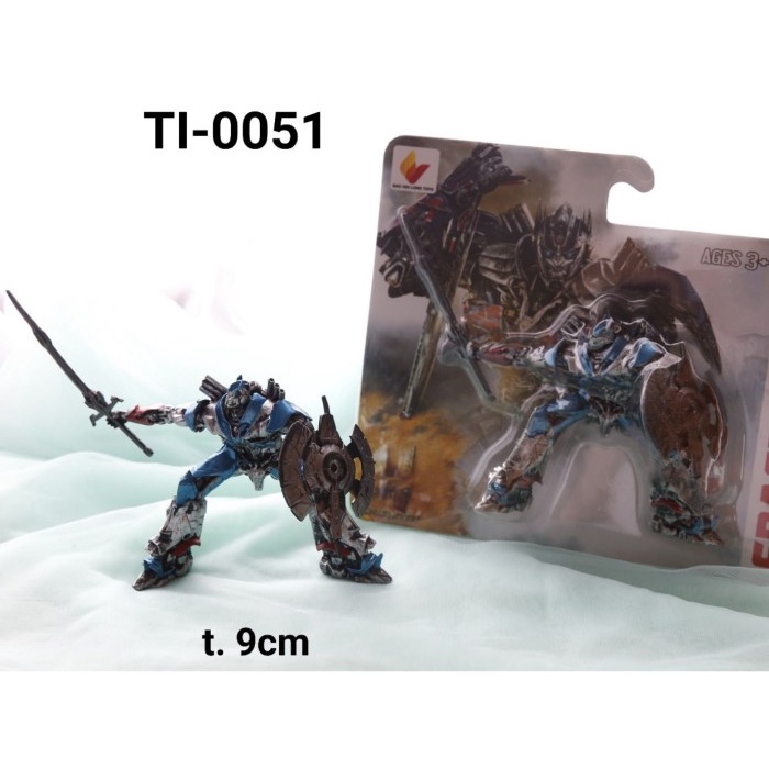 Promo Ti-0051 Figure Figurine Hiasan Kue Robot Transformer Optimus Prime