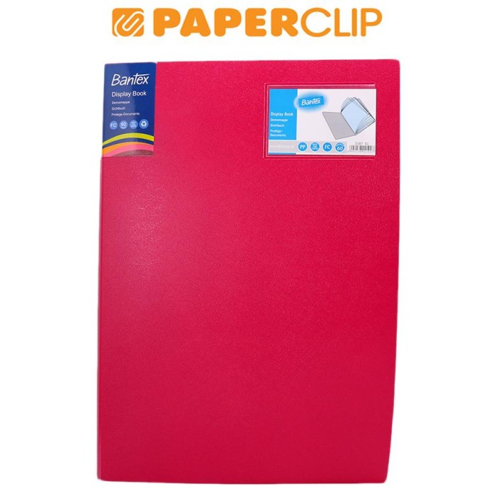 

Promo Display Books / Clear Holder Bantex 3187 F4/60 61 Grape