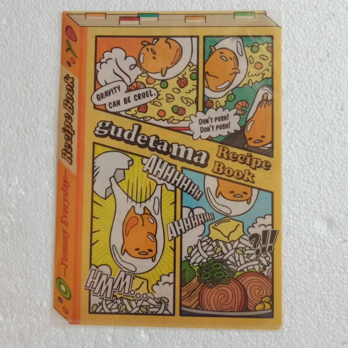 

Promo Map Folder A4 Sanrio Original Gudetama Book