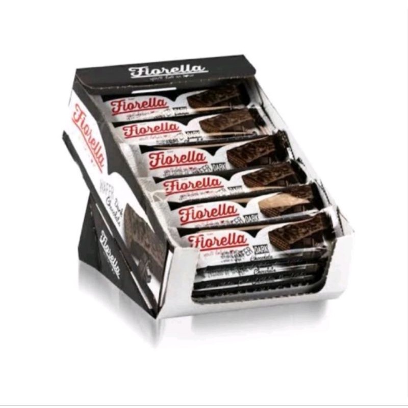 

Fiorella Chocolate Wafer 40g*24pcs Cokelat Wafer Turki