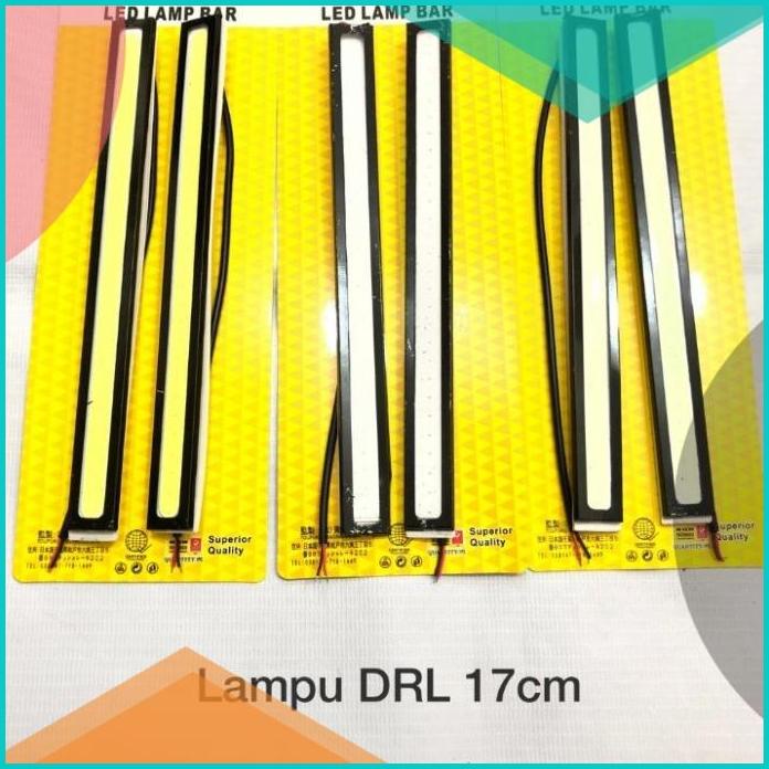 Lampu drl cahaya biru putih ice blue pink led variasi motor isi 2 16no
