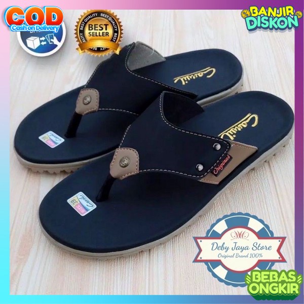 Sanndal Srndal Bapak-Bapak Casual Sandl Rumahan Prya Viral Sandal Cowok Masa Kini Sandall Kondangan 