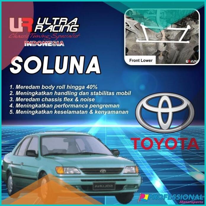 Aksesoris / Front Lowerbar / Stabiliser ULTRA RACING Toyota Soluna 16n