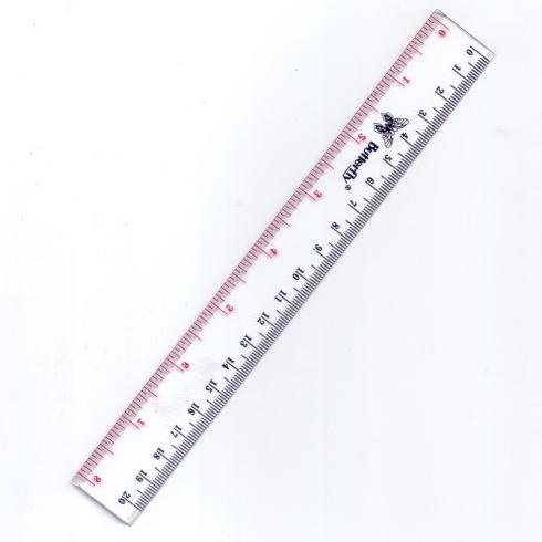 

Baru Penggaris Bening Butterfly 20 Cm Pqd-023