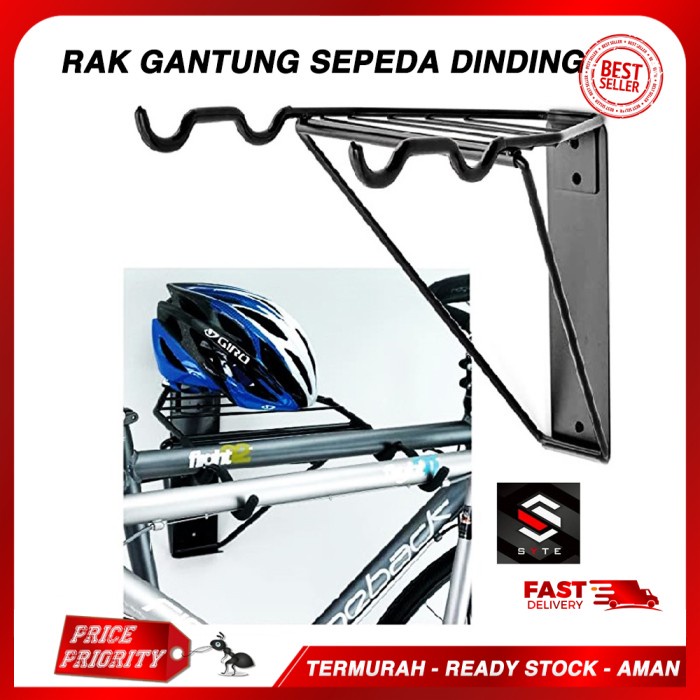 Promo Rak Gantung Sepeda Dinding Tembok Horizontal Bike Rack Syte St-G322