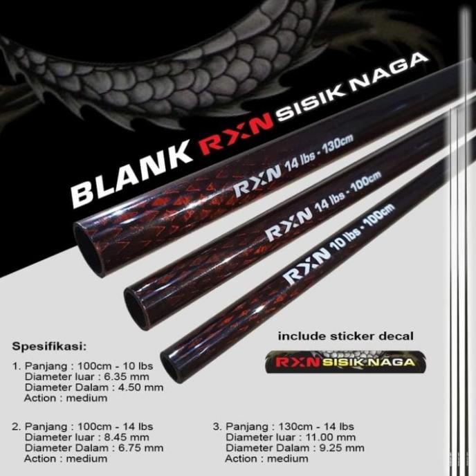 Relix Nusantara Blank Sisik Naga