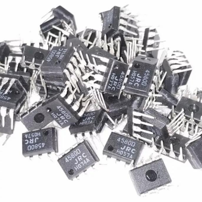 Murah IC JRC 4580D JRC4580 ASLI Original DIP 8 JRC4580 Dual Op Amp 4580 Ori dre3 Ayo Order