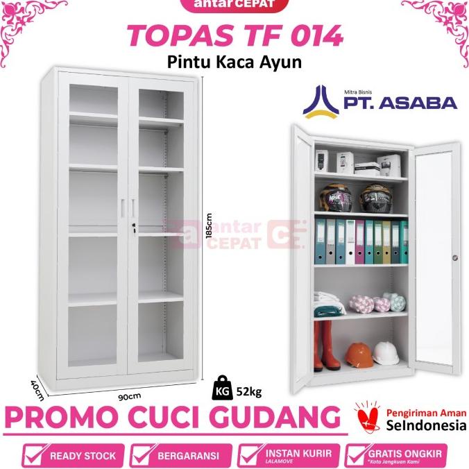 

Lemari Arsip Swing Kaca TOPAS TF 014