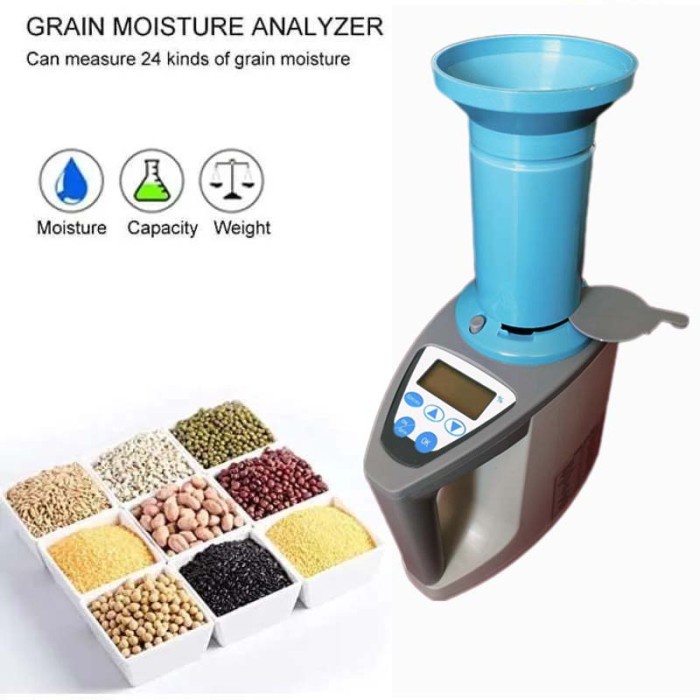 Grain Moisture Tester LDS1G Alat Ukur Kadar Air Beras Kacang Jagung dl