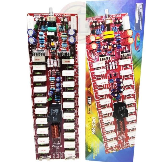 Kit Driver Power Amplifier SUPER OCL TEF 1500Watt mono DMS-699 DMS 699
