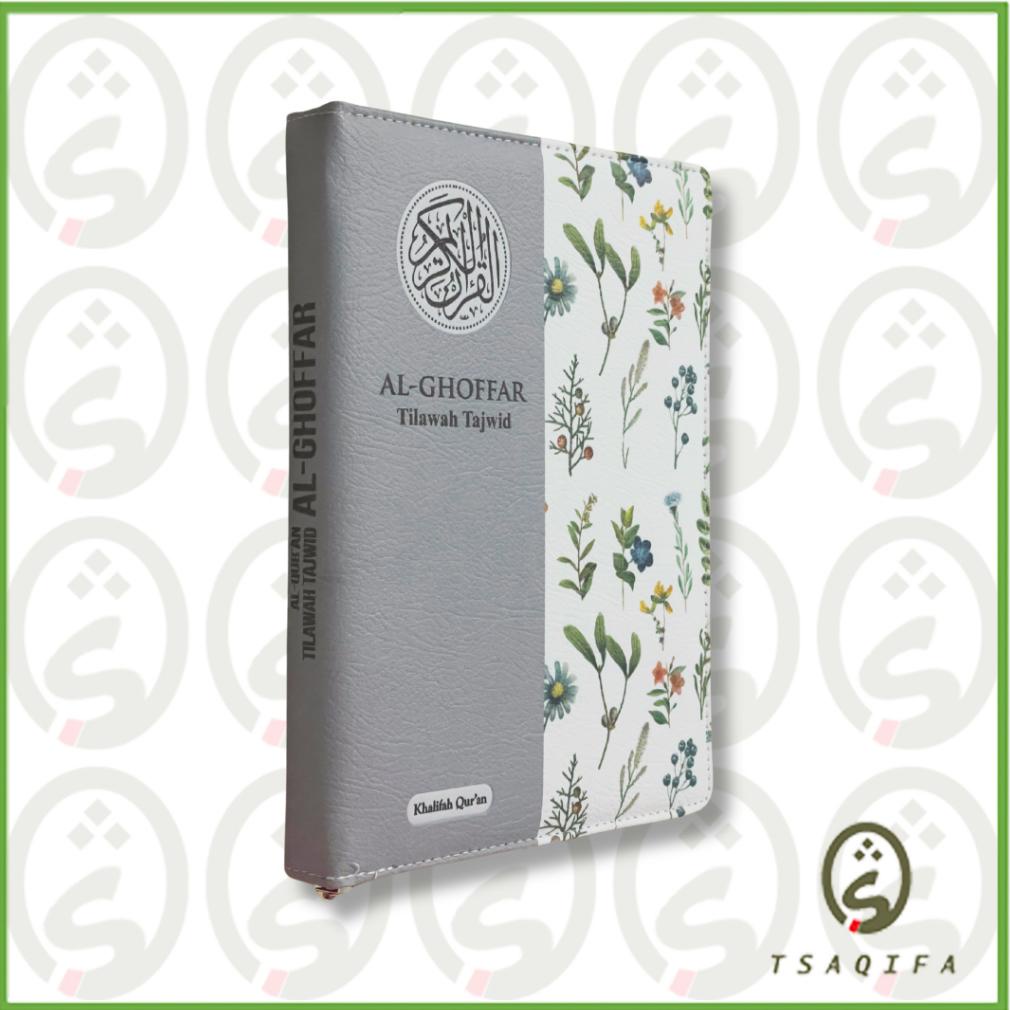 AlQuran AL GHOFFAR Ukuran A5 RESLETING Tajwid Warna Non Terjemah Penerbit Khalifah Quran AlQuran Taj