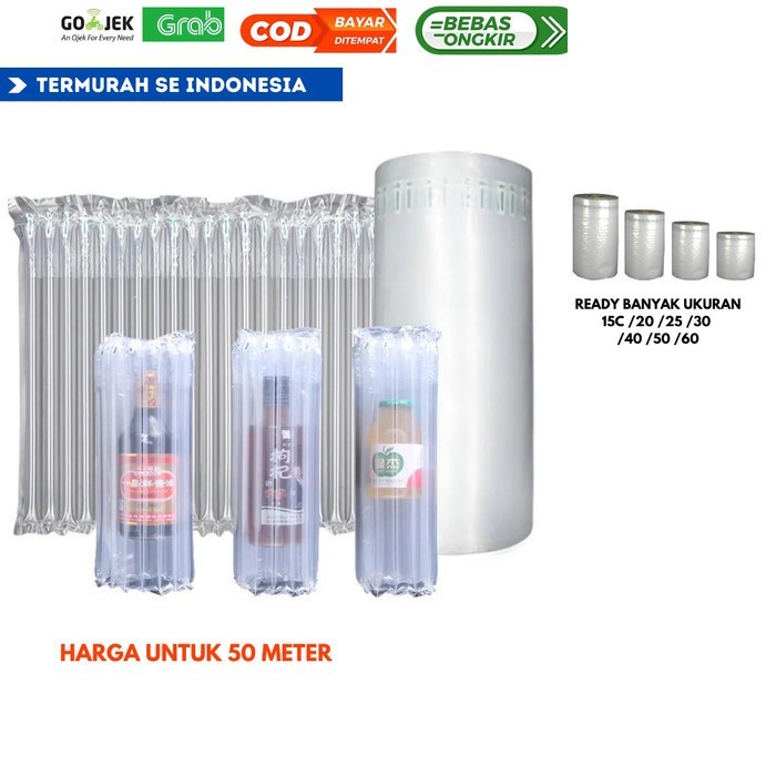 

Promo Poly Air Bubble Wrap Bag Packaging Plastik Packing Ukuran 30 Cm