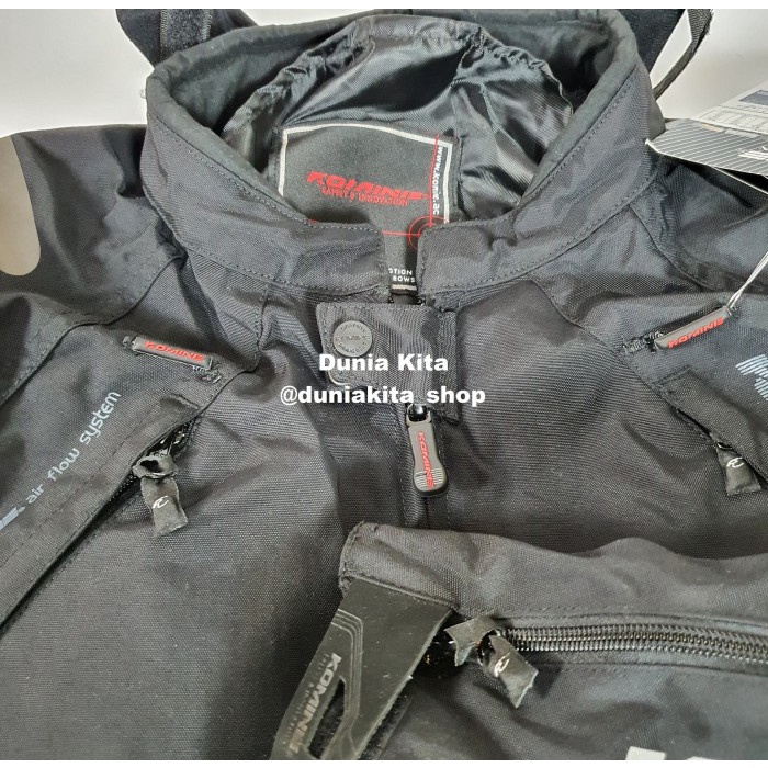 NEW JAKET KOMINE JK108 AIR FLOW SYSTEM JK-108 ORIGINAL TERBARU