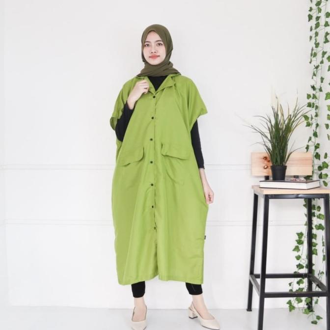 GV376 DASTER JUMBO XXL XXXL LONG DRESS COWAY JUMBO Full Kancing Baju Wanita STOK TERBATAS