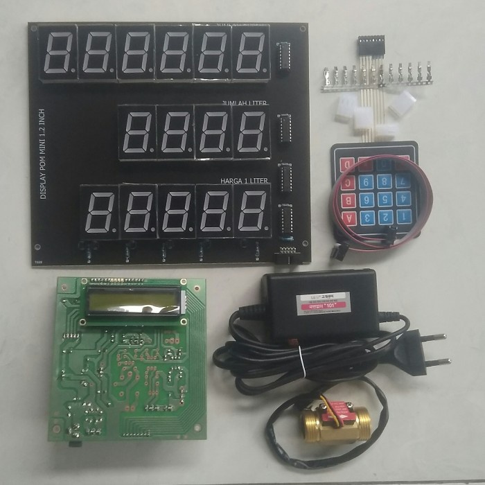cpu display flow sensor adaptor pom mini pertamini