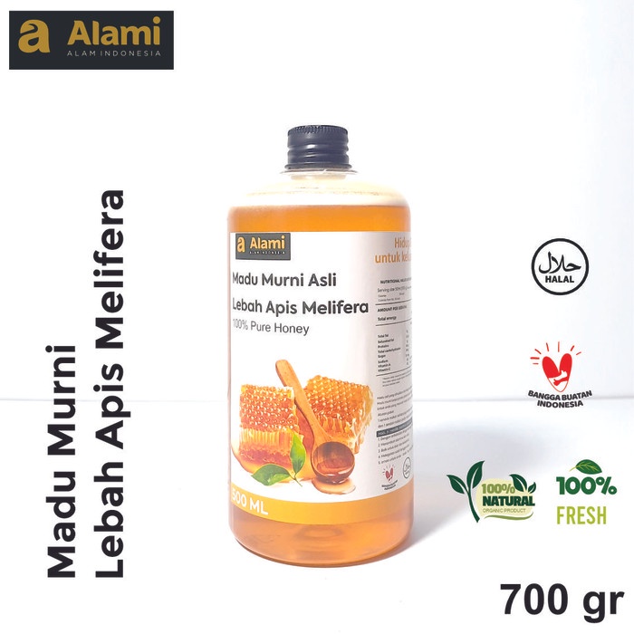 

Alami Madu Murni Lebah Apis Melifera 700Gr Madu Asli Murni Asli