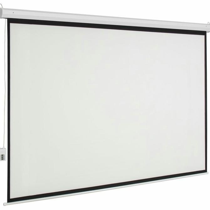 Screen Projector 120" Motorized / Layar Proyektor Elektrik 120"