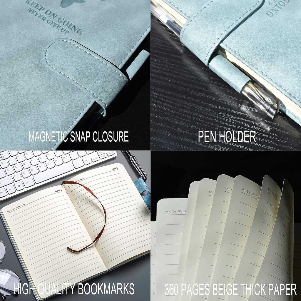 

Paling Popular Tlevino Buku Catatan Harian Notebook Cover Kulit Magnetic Buckle A4 - TL4