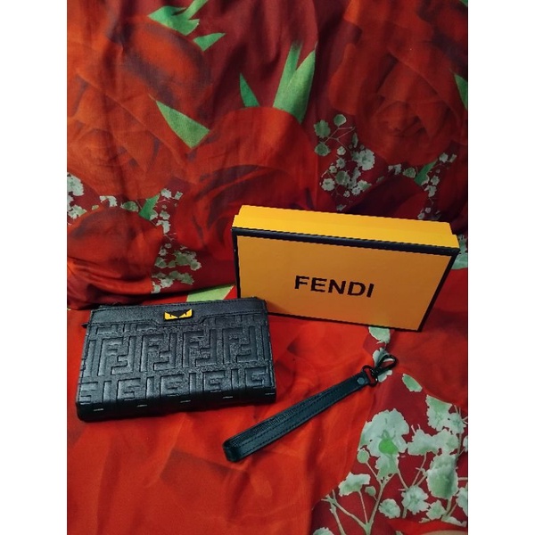 dompet fendi dompet panjang cowok cewek terbaru bisa muat hp