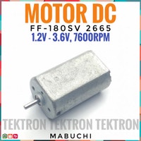 Mabuchi Motor DC 1.2V 2.4V 3.6V. FF-180SV 2665 Shaver Cliper Trimmer