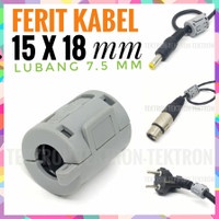 Ferit kabel EMI filter 7.5mm ferrite core