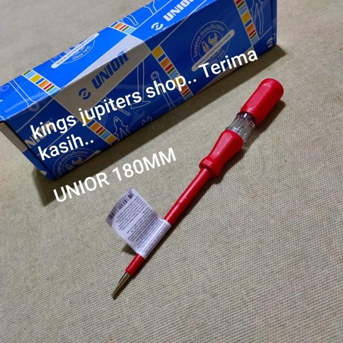 PROMO UNIOR TESPEN TES PEN 180MM SLOVENIA MADE ORI OBENG LISTRIK 180MM UNIOR