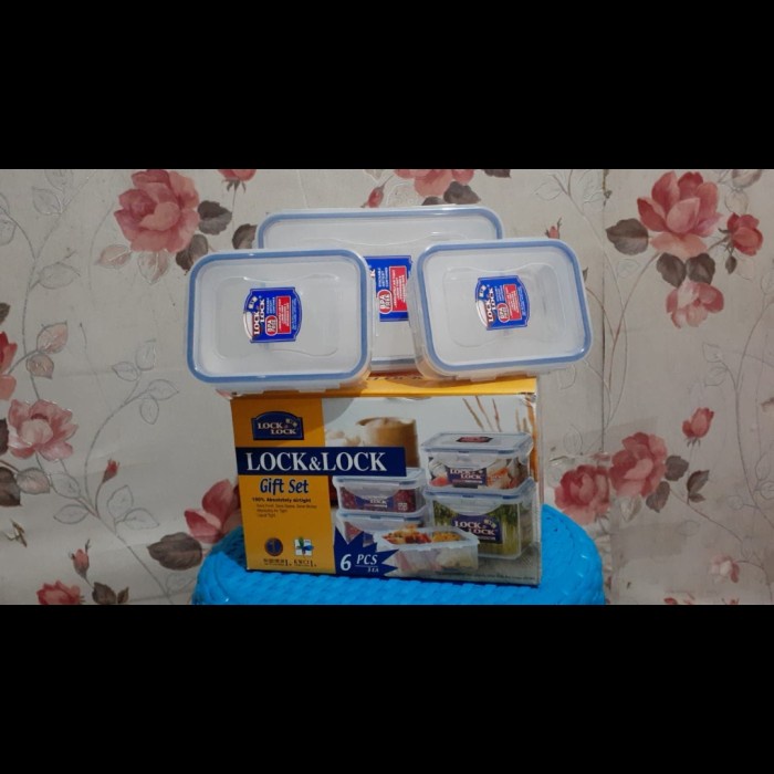 SALE LOCK & LOCK Plastic 3P Set#tempat makan promo#lock n lock promo Termurah