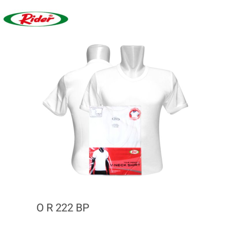 Kaos dalam RIDER V neck R 222 BP harga grosir