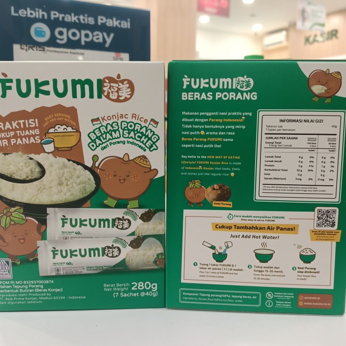 

Fukumi Porang Sachet 280Grm Isi 7