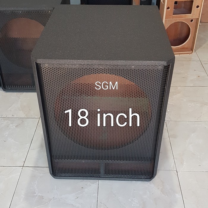 Box subwoofer 18 inch GARANSI -v17