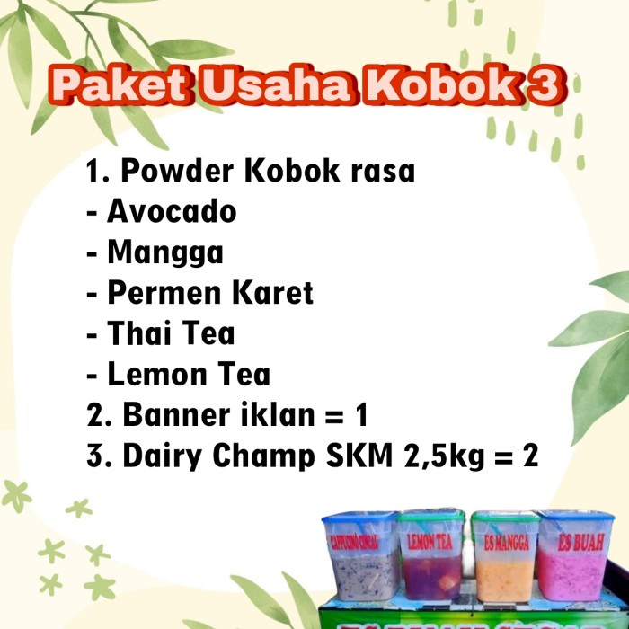 ((((()paling dicari] Paket Usaha Minuman Es Kobok Viral