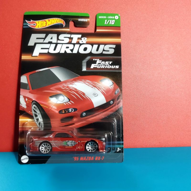 Hot Wheels Fast and Furious 95 Mazda RX 7