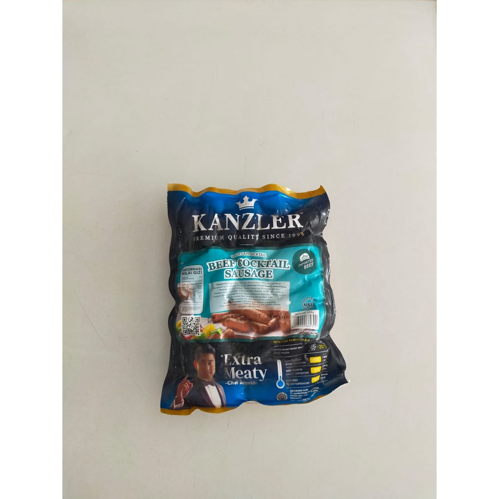 

KANZLER - SOSIS BEEF COCKTAIL 500GR