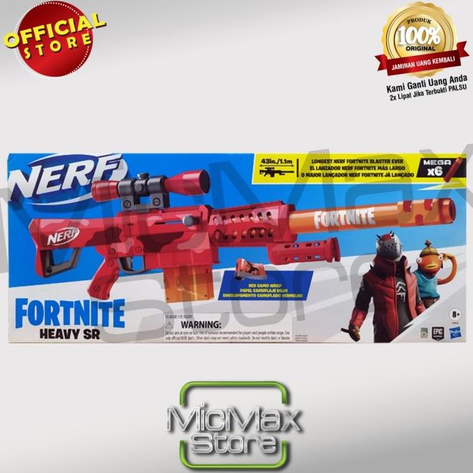 NERF FORTNITE HEAVY SR BLASTER ORIGINAL F0929