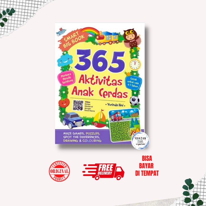 

[SALE MURAH] Buku Anak : SMART BIG BOOK 365 AKTIVITAS CERDAS BERKUALITAS