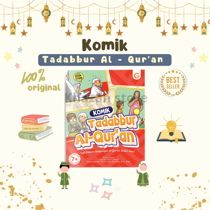 

[SALE MURAH] buku komik tadabbur Al Qur'an FREE ONGKIR
