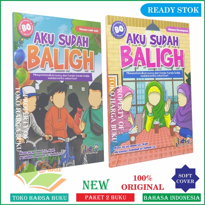 

Jual!! Paket 2 Buku Aku Sudah Baligh Laki-Laki Perempuan - PQ