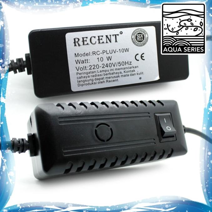 LAMPU UV KOLAM IKAN AQUARIUM RECENT 20W 20 WATT POWERFULL PROFESSIONAL