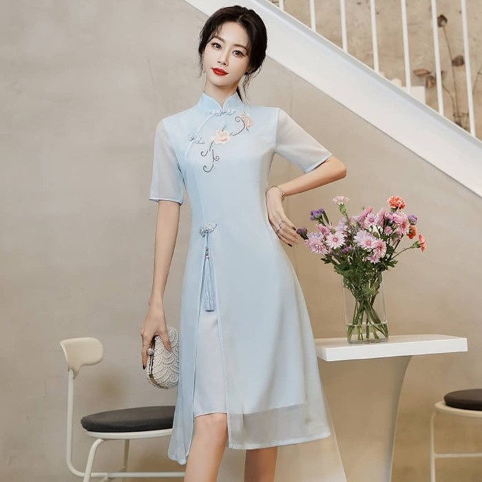 Bigsize Cheongsam Wanita Jumbo