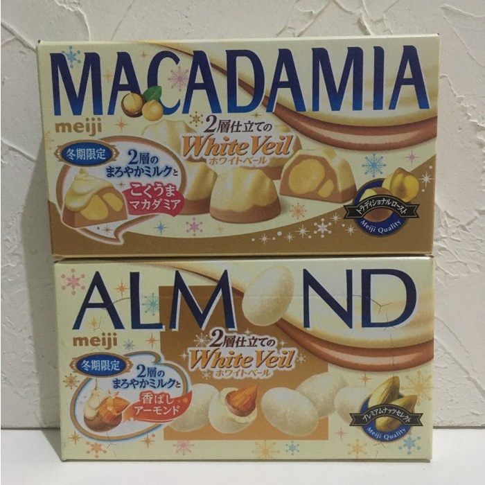 

Meiji Macadamia White Veil