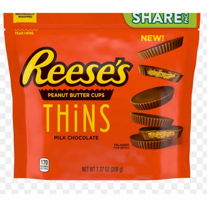 

Reese'S Thins Milk Chocolate