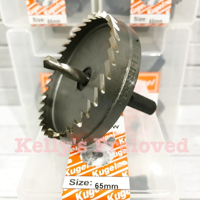 

Kugel Hole Saw Besi H.S.S 65 Mm - Mata Bor Besi Hss Original !!!