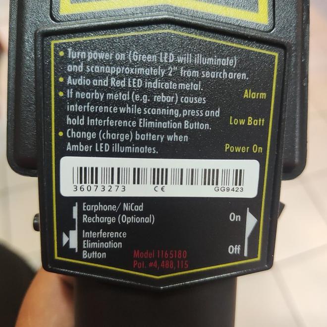 Garrett Metal Detector Original