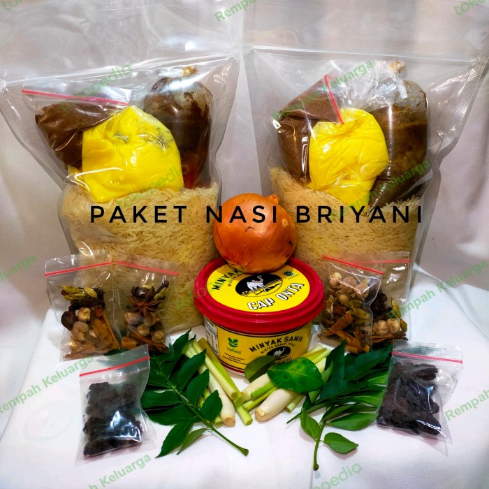 

Basmati 1 Kg Lengkap Dengan Bumbu Briyani/ Siap Masak
