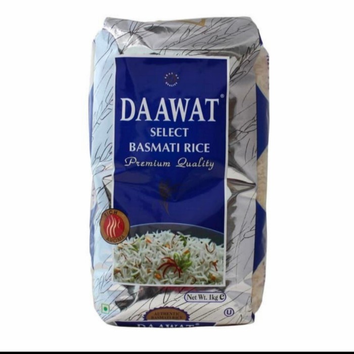 

Basmati Daawat Select 1Kg Basmati Rice Daawat Select.